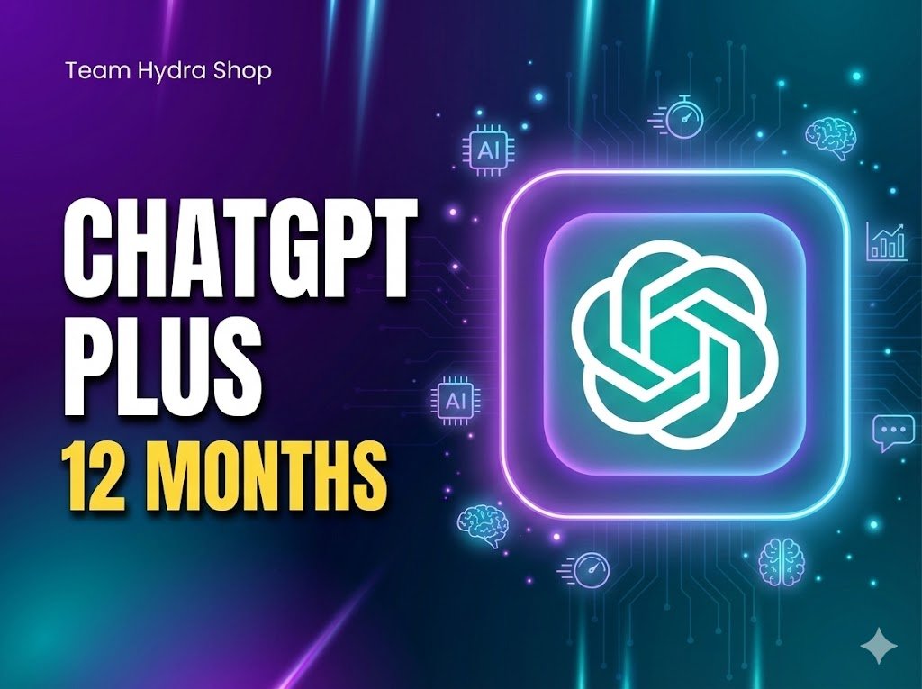 ChatGPT Plus – 12 Months Official Subscription (Personal Email Activation)